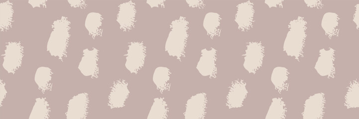 Neutral seamless texture with cute leopard dots and simple print.