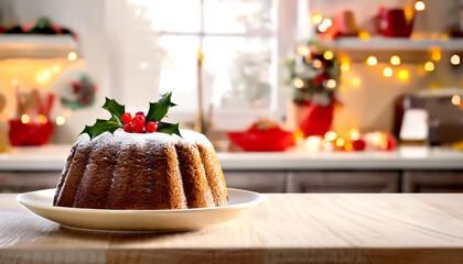 Christmas Pudding Cake 