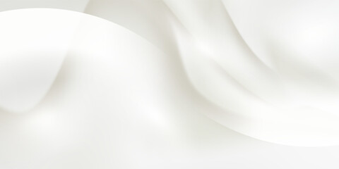 Obraz premium The texture of the satin fabric of white color for the background