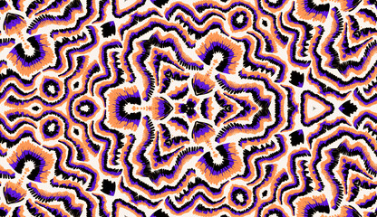 Abstract pattern design. Seamless doodle pattern.