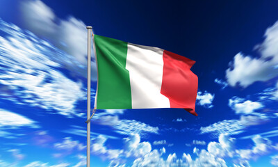 republic italy day country national flag italian national europe italy country national blue sky cloud background wallpaper independence freedom italy republic day flay june month 2 second day date 