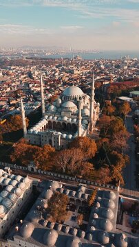 S&uuml;leymaniye cami drone 