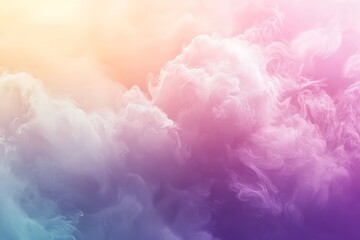 Fototapeta premium Fantasy pastel cloudscape design high resolution picture