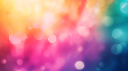 Fototapeta premium Blurred gradient background with soft glowing colors and dreamy tones.