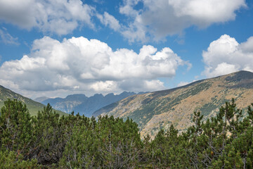 Naklejka premium Rila mountain near The Stinky Lake (Smradlivoto Lake), Bulgaria