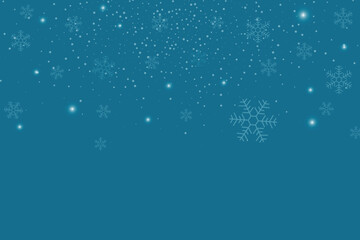 snowflakes falling decoration for christmas winter new year