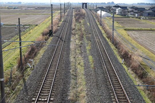 鉄道線路 羽越本線