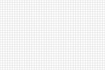 Blank grid paper. Squared wide grid paper. Artistic blank grid paper. Vector illustration