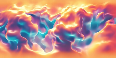 Abstract colorful texture background with vibrant fluid waves creating dynamic organic shapes and gradient pattern. Trendy visual for modern design concepts.