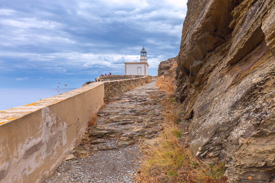 Cala Nans Lighthouse near Cadaques, Spain