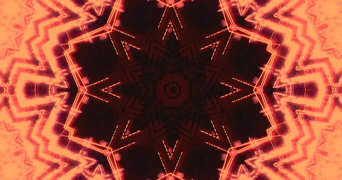 Vibrant tunnel video loop with glowing patterns and dynamic motion for an engaging screensaver experience