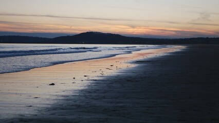 Obraz premium Beach and Fresh Water in the Gower Peninsula, Wales