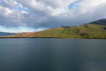 Sunset on Twin Lakes, Colorado