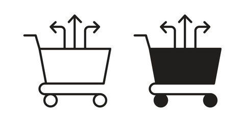 Cross sell icons. High-quality vector designs