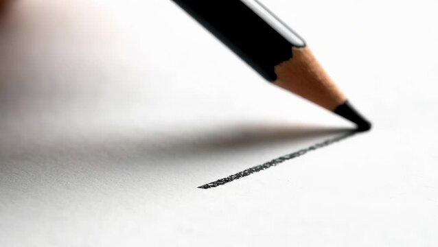 close-up of a pencil drawing on paper