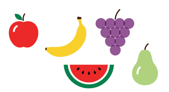 Vibrant collection of fresh fruits perfect for nutrition guides or healthy eating visuals