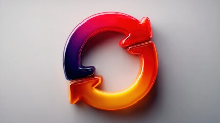 Colorful letter c representing innovative design in user experience and artificial intelligence integration