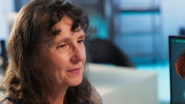 Male medic doing a neurological consultation with a pen light to assess a patient cognition, pupil response and reflexes, checking for signs of concussion or brain injury. Camera B. - Powered by Adobe