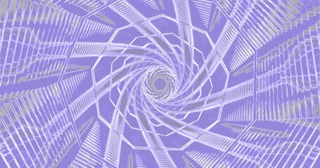 Dynamic tunnel video loop with vibrant motion for engaging screensaver or live wallpaper experience in captivating purple hues