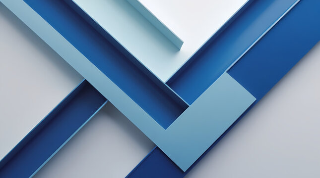 Healthcare Equity Abstract in Blue Geometry, ideal for editorial, healthcare, nonprofit, and social impact visuals. It conveys a message of inclusiveness and modern progress through abstract design.