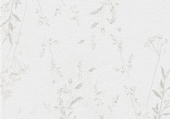 Delicate watercolor botanical digital paper floral background 