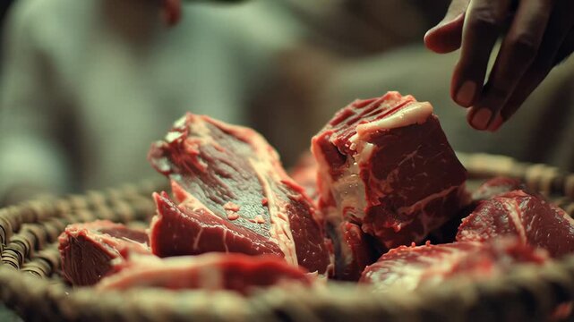 YOU WONT BELIEVE How Fresh This Meat Is Hand Prepared