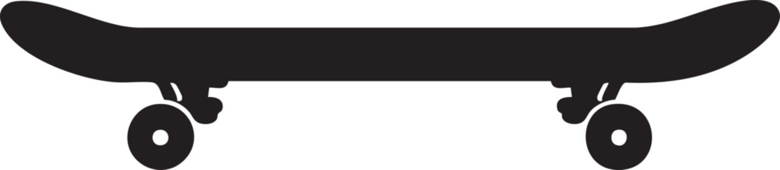  Skateboard Isolated on Transparent Background