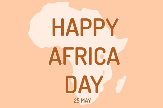 Celebrate Happy Africa Day on May 25th with this beautifully designed graphic showcasing pride, unity, and cultural richness for global awareness