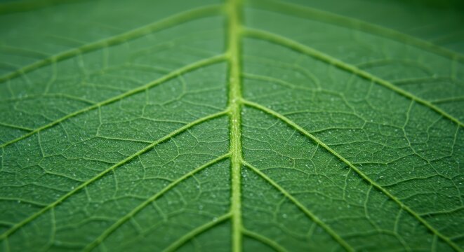 Green leaf detail - Powered by Adobe
