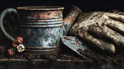 Sleek silver kitchen utensils flat lay images