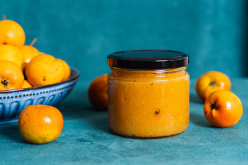 tejocote jam preserving homemade fruit sweet food