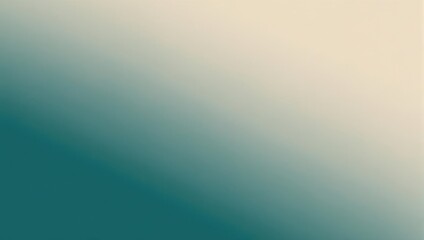 Abstract Gradient Pixel Art - Serene Transition from Teal to Beige.