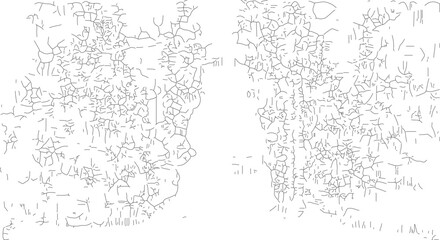 Obraz premium Abstract line art pattern with intricate, flowing designs.