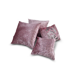 Set of modern decorative pillows	
