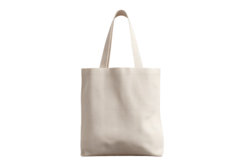 Canvas Tote Bag 3D Rendering – Simple Flat Fashion Accessory