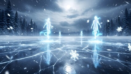 Frozen Lake Spirits
