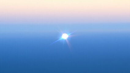 Light flare with gradient sky background