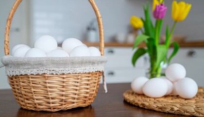 eggs in basket