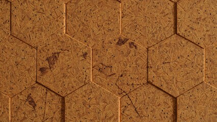 Osb hexagon tile pattern