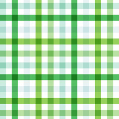 green plaid fabric