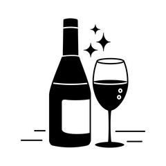 Champagne Icon