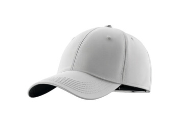 3D Baseball Cap – Front View Mockup on Transparent Background