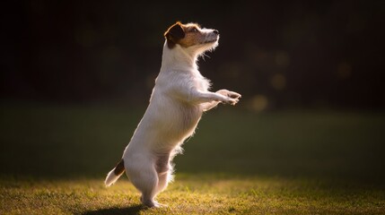 liberality. Closeup portrait of an adorable dog with soft lighting and copy space. wildlife magazines, conservation campaigns, designed for nature documentaries and education.
