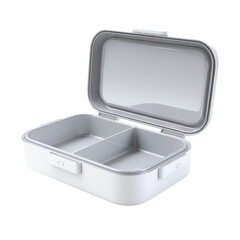 Creative Bento Box Icon – Minimal Japanese Lunch Concept Isolated