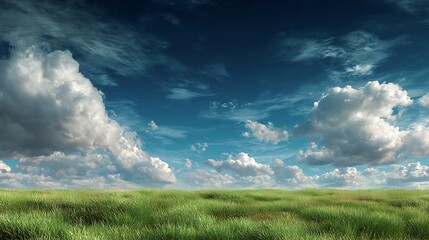 A breathtaking vista of majestic mountain peaks emerges from a tranquil sea of ethereal mist, bathed in the soft, natural light of a serene morning sky