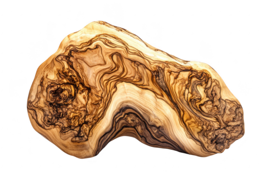 A beautifully crafted piece of natural wood with intricate patterns and textures. the unique grain and coloration. ideal for artistic displays or home decor