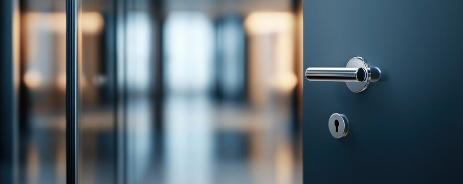 Advanced digital lock safeguarding security in modern architecture environments for maximum protection