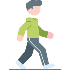 Healthy Walk Illustration