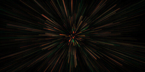 Fototapeta premium Hyper Space