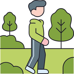 Nature Walk Sticker